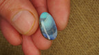 7.1ct Boulder Opal - Blue & Green Play with Concentrated Aqua on Natural Host Body Tone