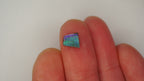 1.4ct Boulder Opal - Green Pinfire on Purple Base