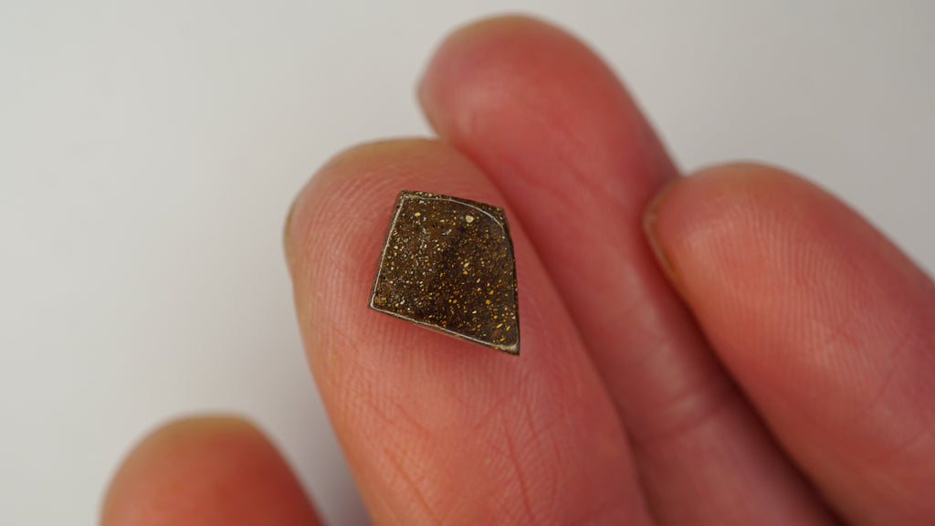 2.2 ct Kite-Shaped Boulder Opal - Soft Pastel Colour Play
