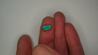 1.5 ct Green Boulder Opal - Green & Blue Pinfire Pattern