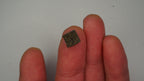2.3 ct Rectangular Boulder Opal - Green & Blue Flash Play