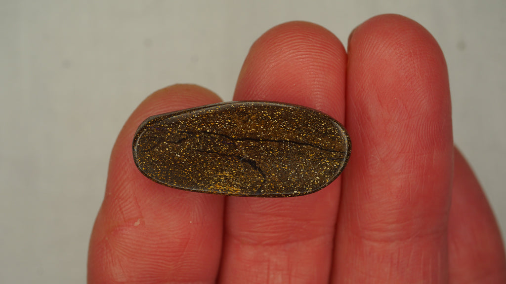 14.0ct Boulder Opal - Bright Purple Band on Natural Host Body Tone