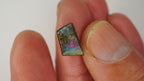 3.2ct Boulder Opal - Green, Purple & Crimson Fire on Host Rock Body Tone