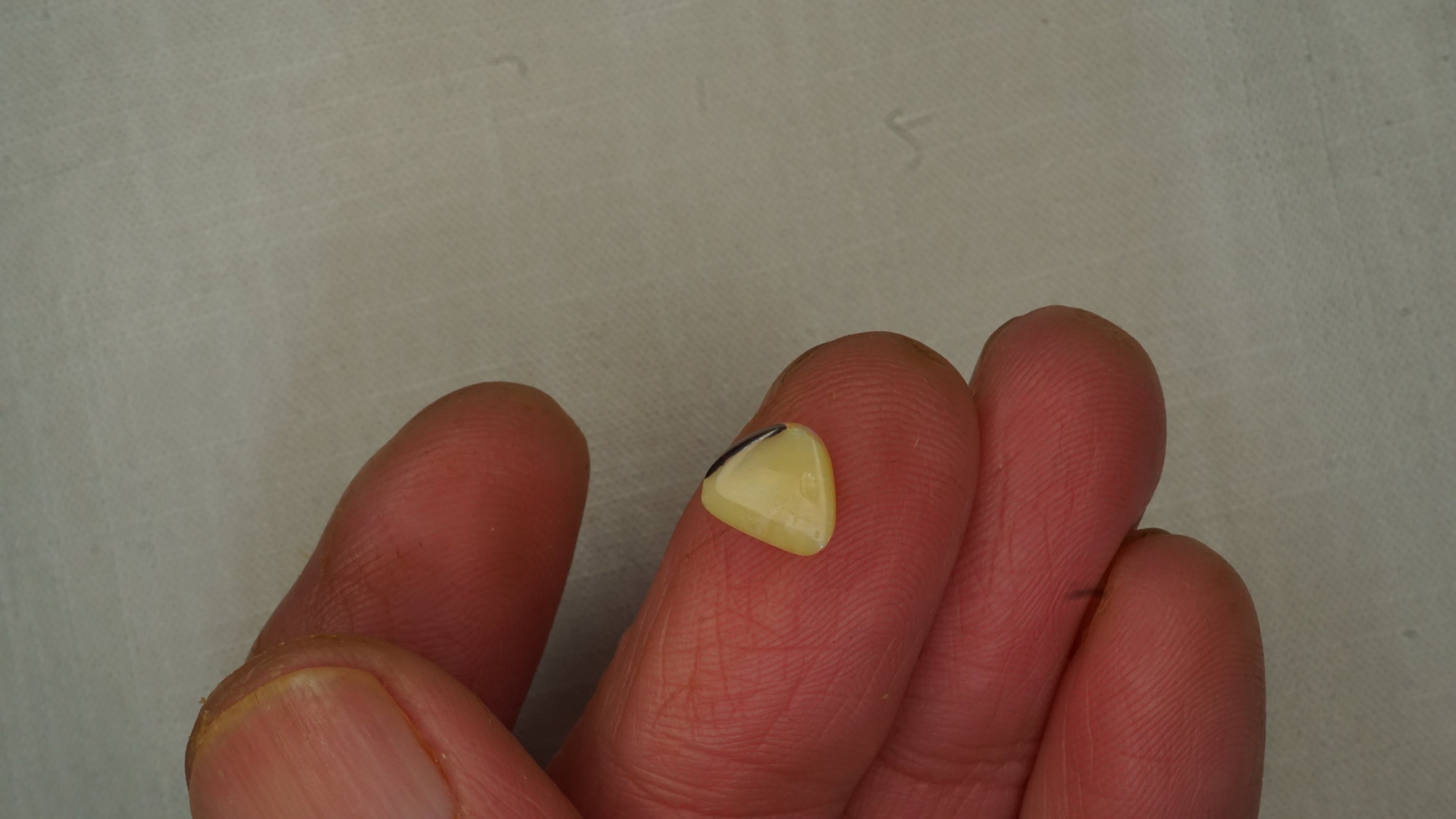 1.1 ct Ochre Opal - Red & Green Colour Play