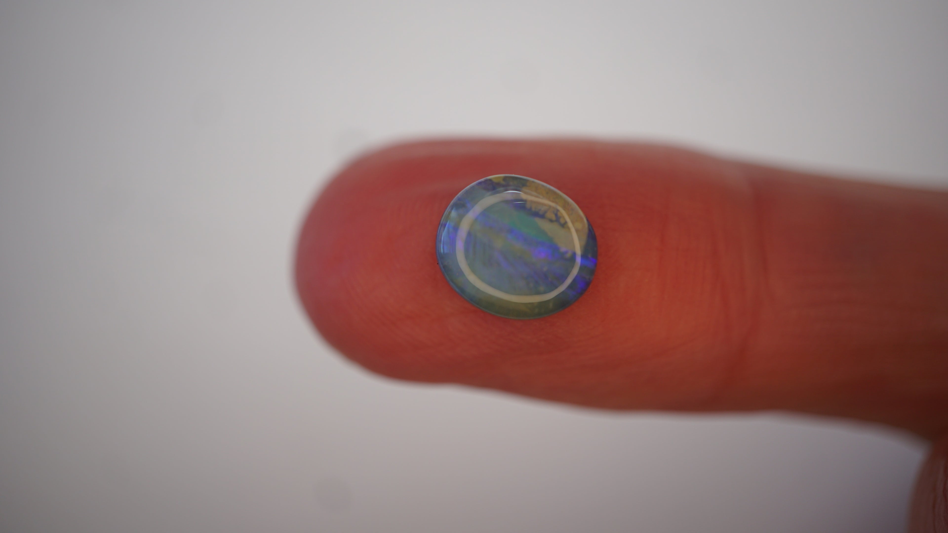 2.3ct Boulder Opal - Pale Blue Base with Soft Purple Play