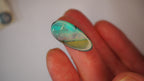 16.7 ct Boulder Opal - Aqua Blue Base with Rolling Teal & Green Flash