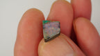 3.3 ct Purple Boulder Opal - Multicolour Pinfire Play