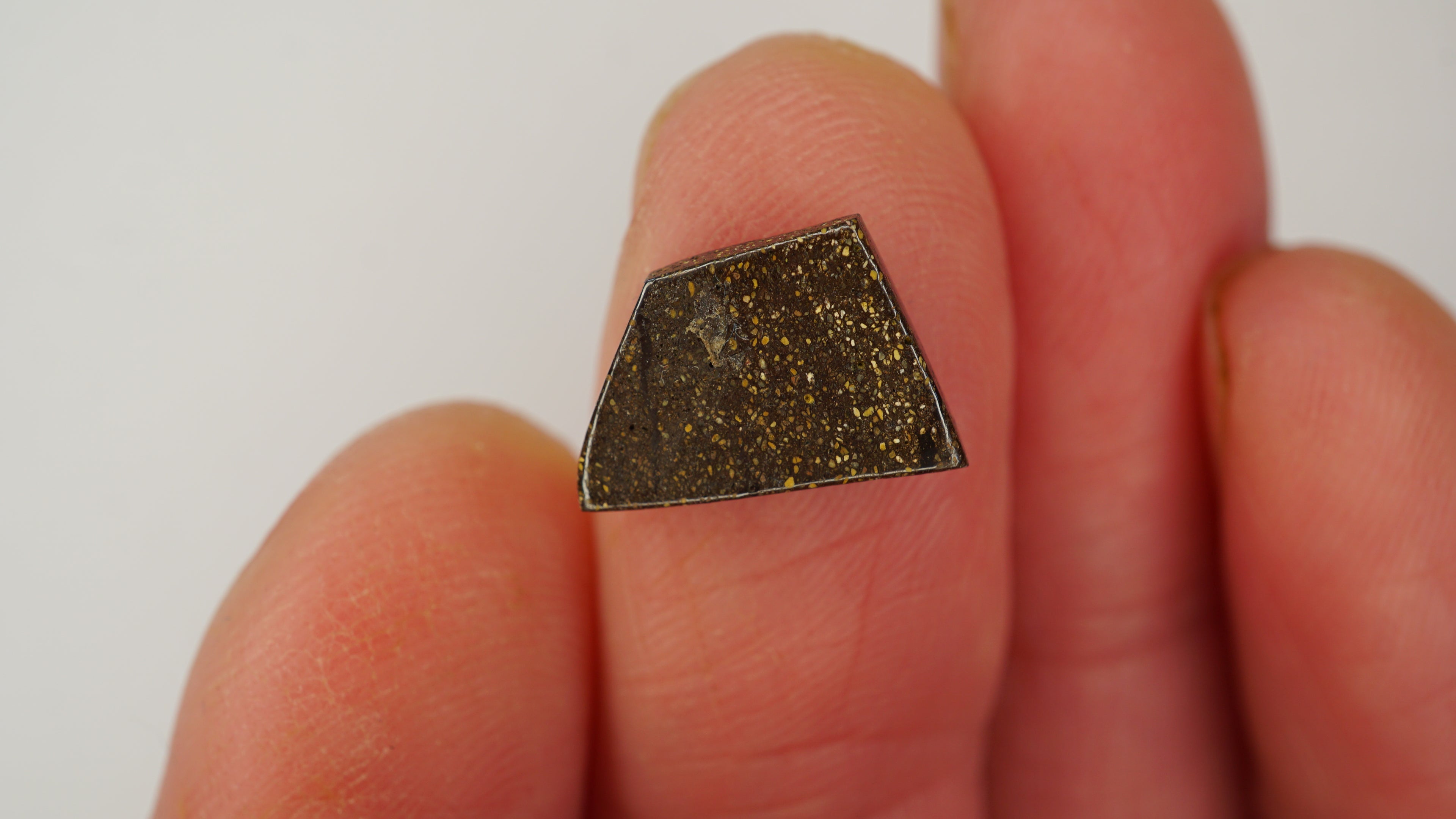 3.3 ct Purple Boulder Opal - Multicolour Pinfire Play