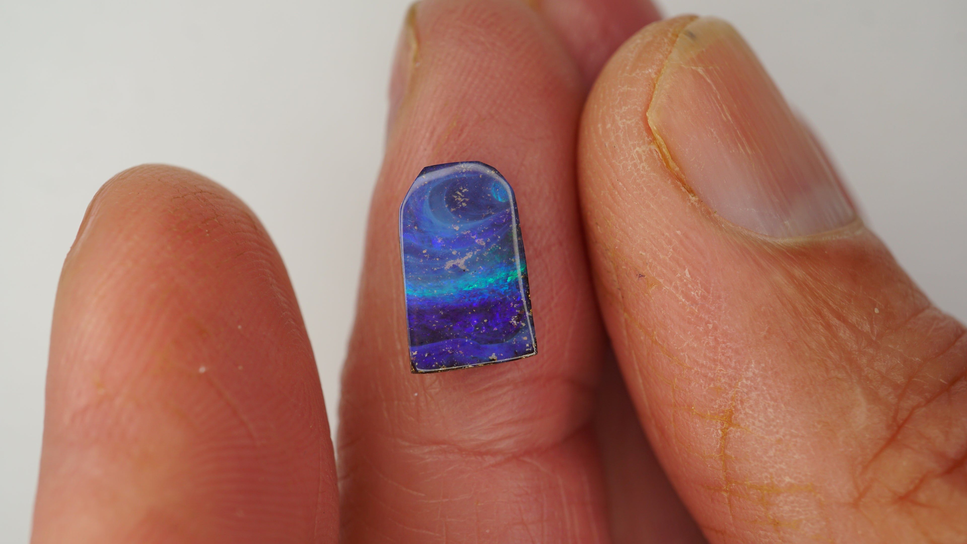 Oceanvein - Gem-Quality Polished Boulder Opal (2.5ct)