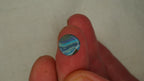 2.5 ct Blue Boulder Opal - Green & Blue Banded Colour Play