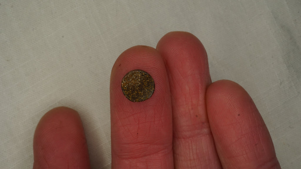 1.9 ct Boulder Opal - Cream-Toned Stripes with Green Vein