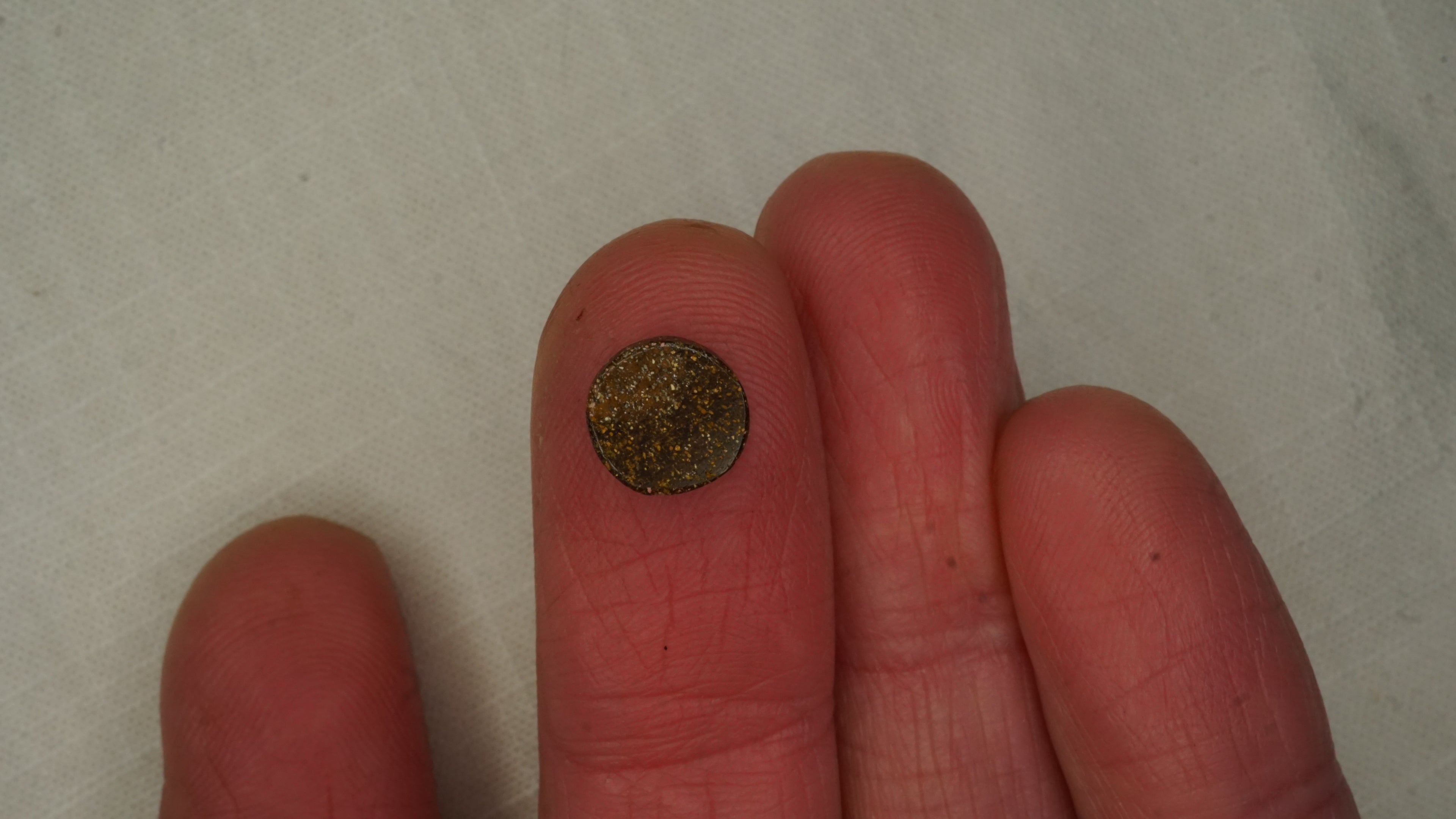 1.9 ct Boulder Opal - Cream-Toned Stripes with Green Vein