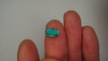 Ocean Current Boulder Opal - Green with Swirling Green & Blue Pinfire