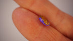 1.2 ct Purple Boulder Opal - Neon Blue / Periwinkle Flash