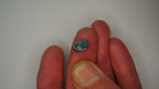 2.3 ct Dark Blue Boulder Opal - Green & Blue Colour Streaks