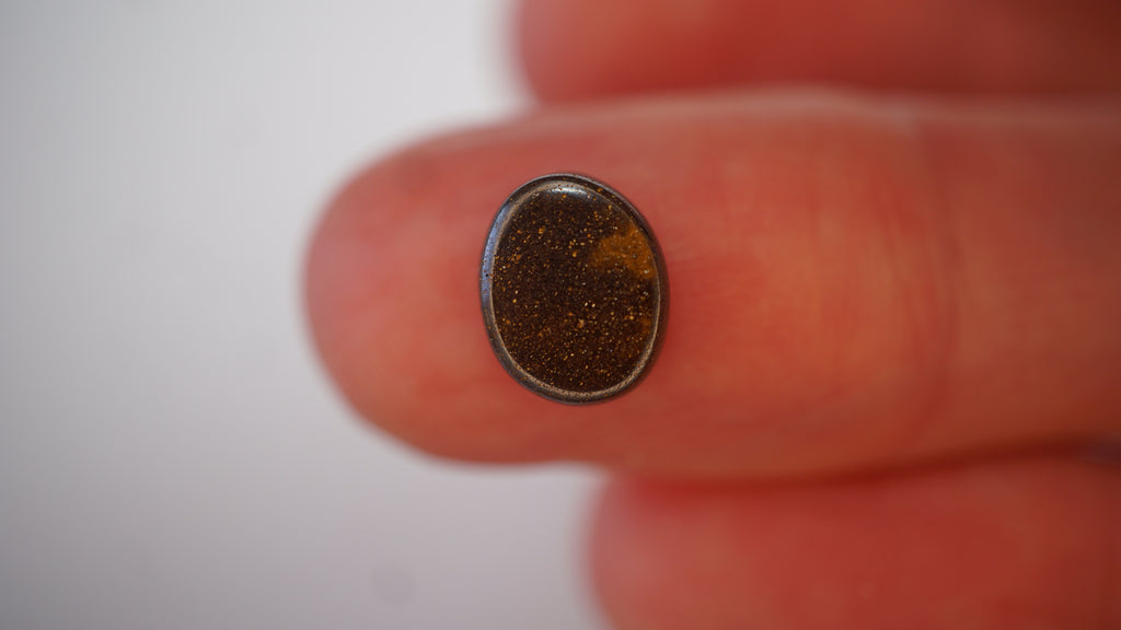 2.5 ct Blue Boulder Opal - Green, Blue & Gold Feature Pocket