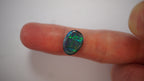 5.4 ct Blue-Green Boulder Opal - Rolling Straw Pattern