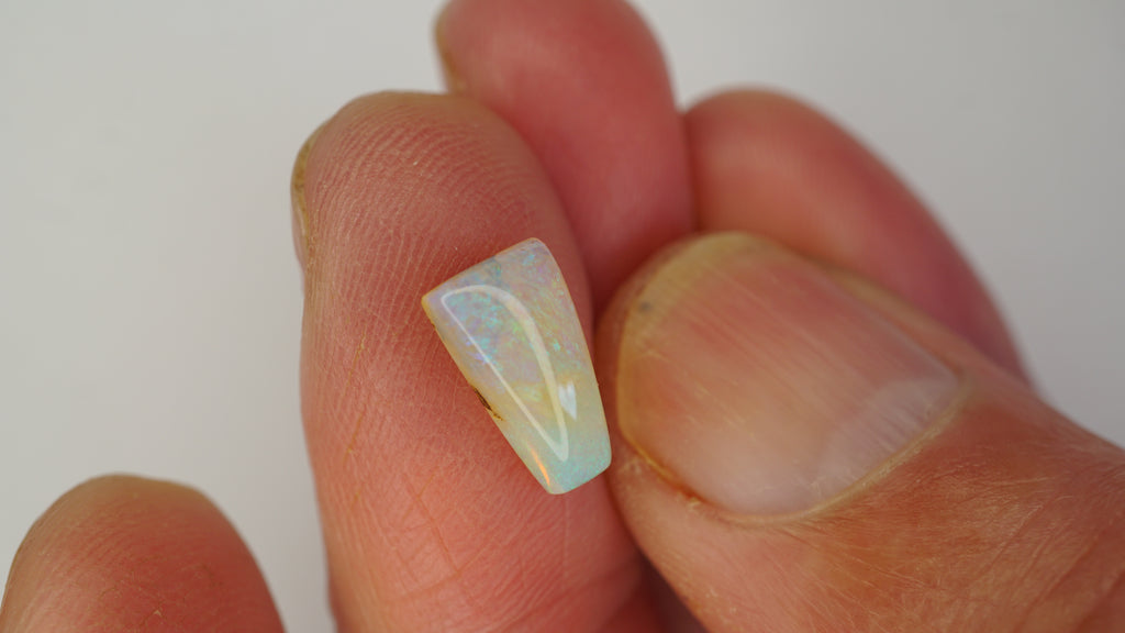 1.9 ct Green Crystal Opal - Lime Green Pinfire Play