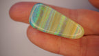 33.4 ct Boulder Opal - Multicolour Banded Flash