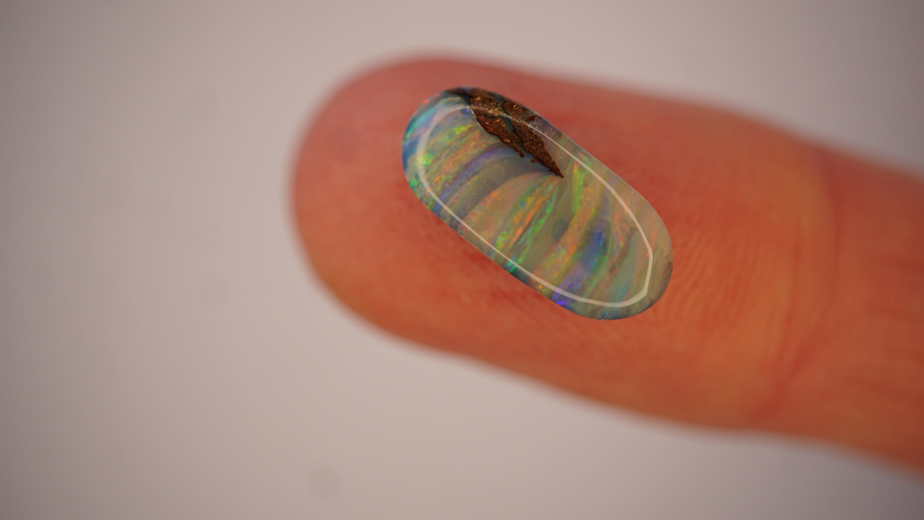 Rainbow Veins - 2.4ct Opal