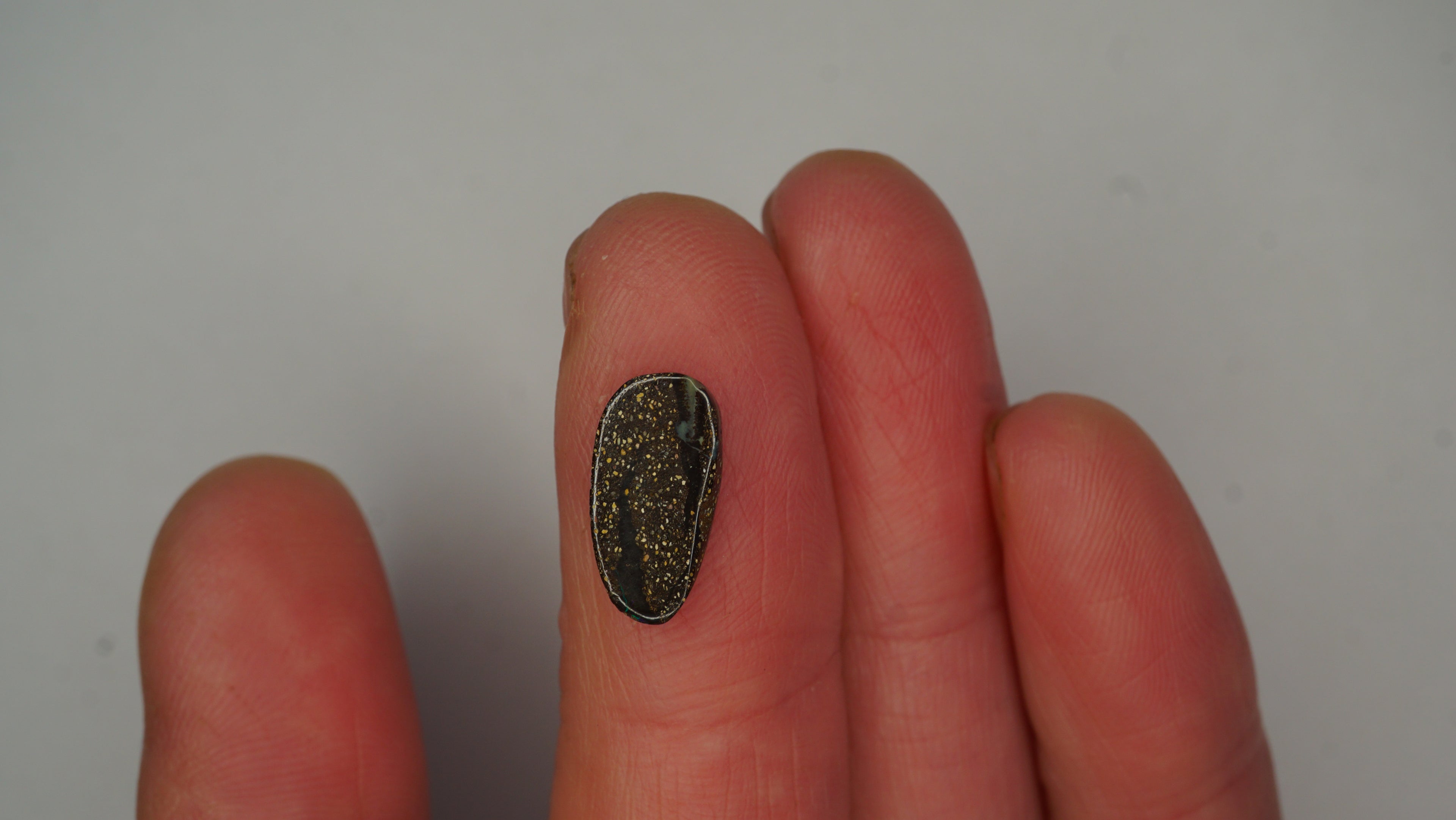 3.1ct Boulder Opal - Rolling Green Fire