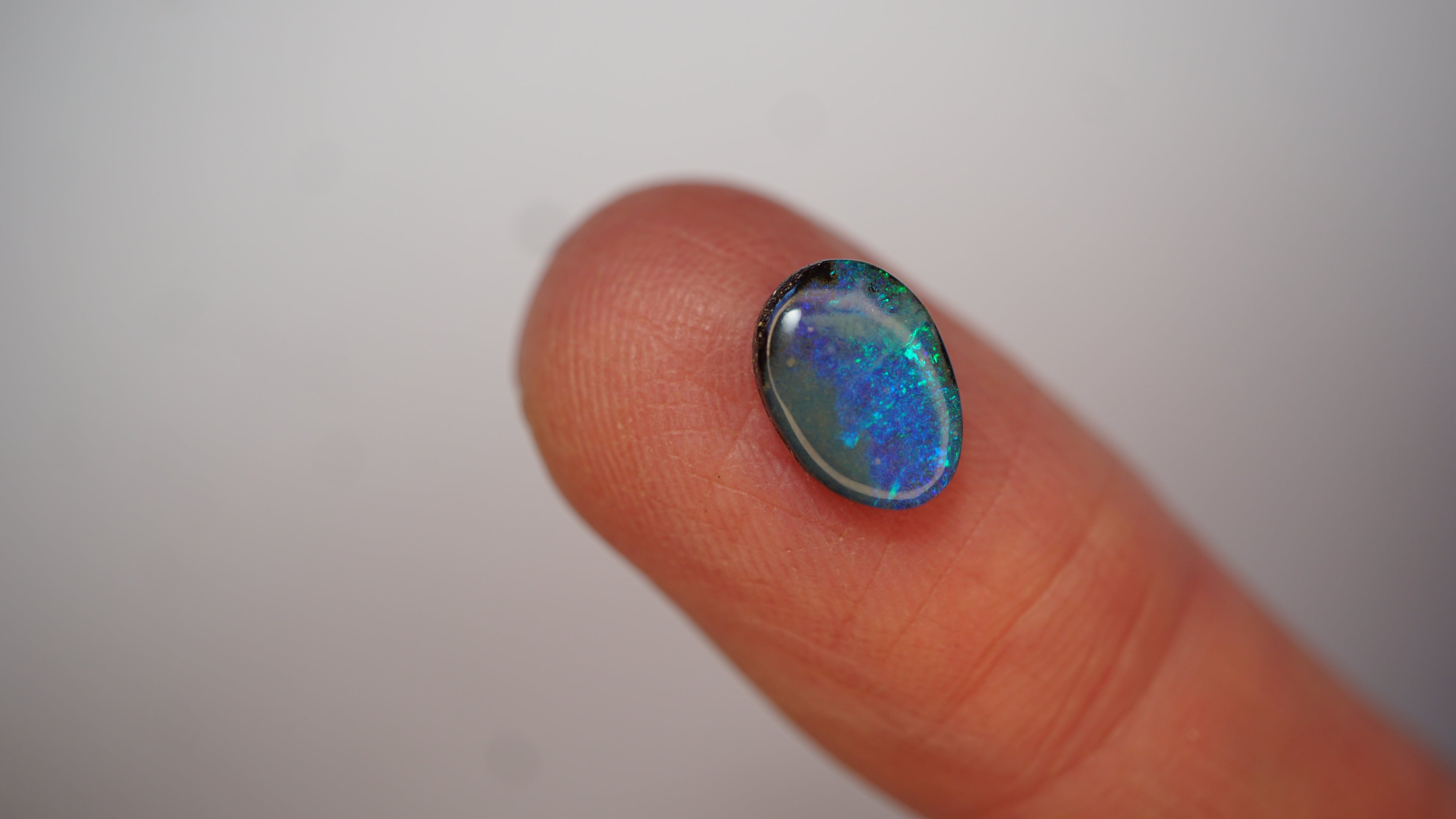 Azure Glow - 2.8ct Boulder Opal