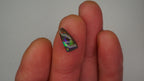 2.0ct Boulder Opal - Harlequin Pattern on Deep Purple Base