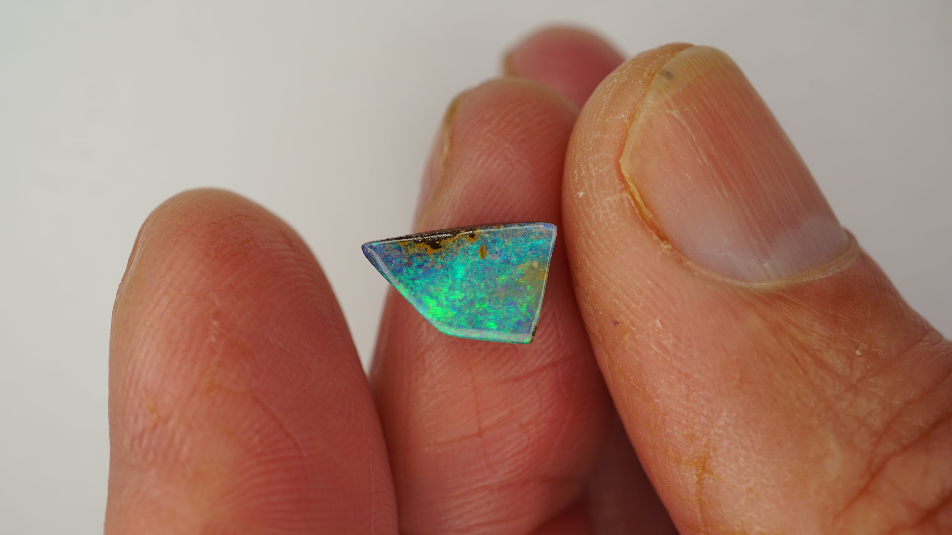 Verdastra - Green Pinfire Boulder Opal (2ct)