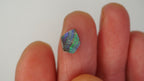 1.4 ct Blue Boulder Opal - Green & Yellow Colour Play