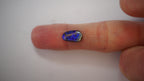 2.4 ct Blue Boulder Opal - Blue Flash with White Edge Feature