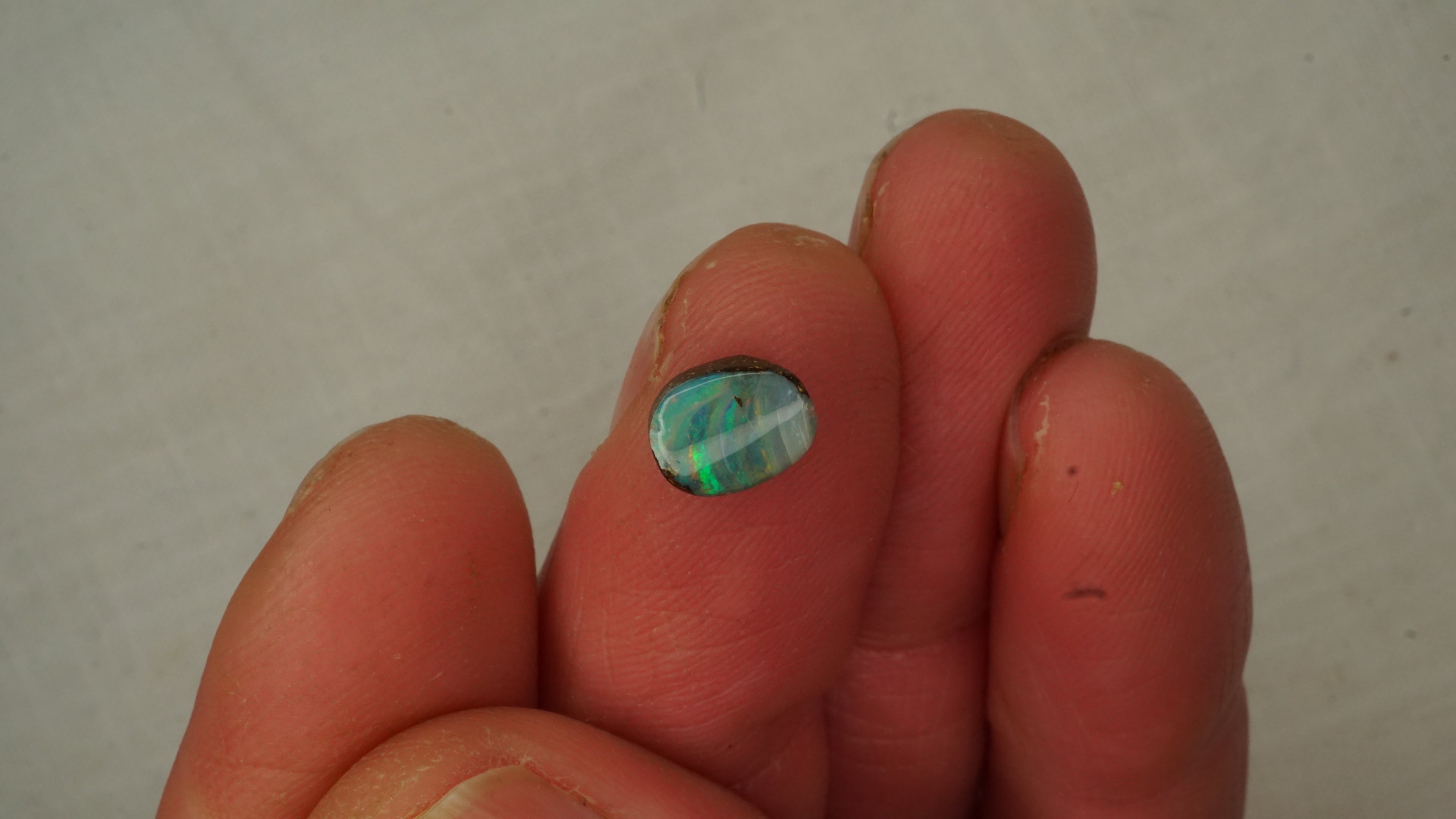 Glowhollow - Polished Boulder Opal (1.6ct)