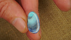 7.1ct Boulder Opal - Blue & Green Play with Concentrated Aqua on Natural Host Body Tone