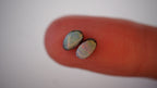 1.26ct Matched White Opal Pair — Creamy Base with Soft Pink Play