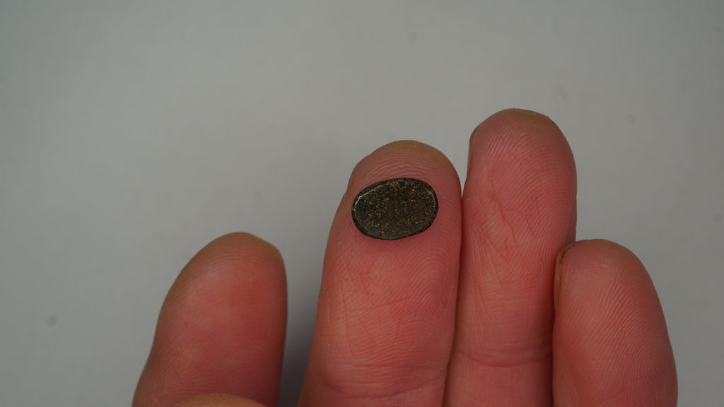 1.6ct Boulder Opal - Green & Blue Play on Warm Host Body Tone