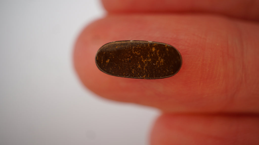 1.3ct Boulder Opal - Pink & Green Pinfire on White Host Body Tone