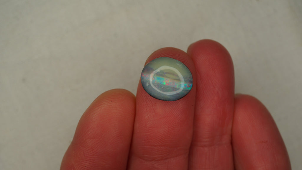 Catlight Gleam - 4ct Cat-Eyed Boulder Opal
