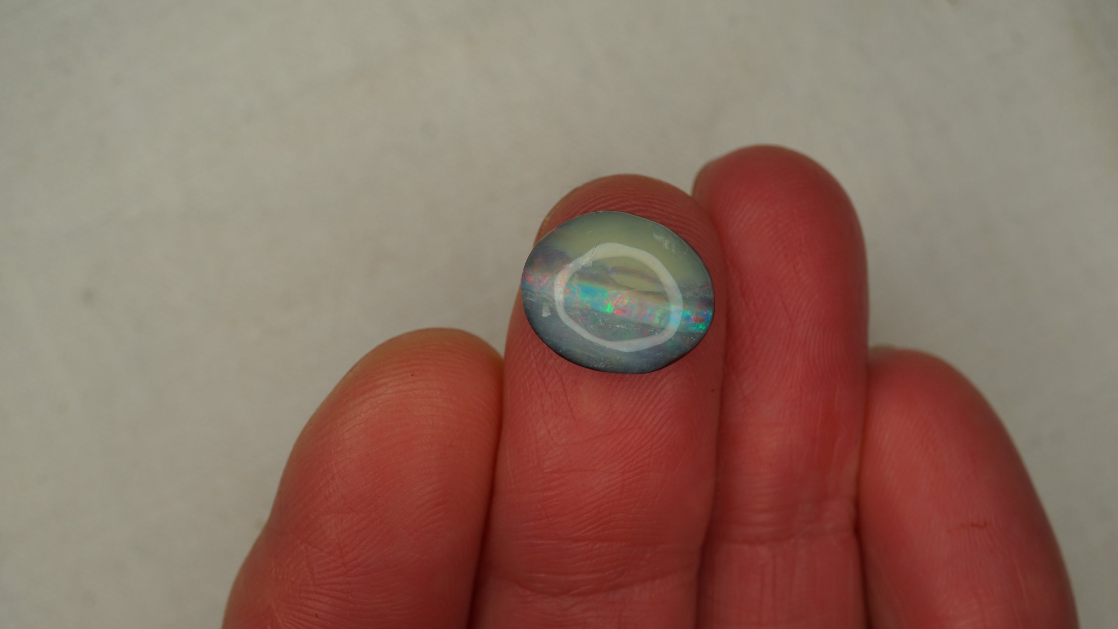 Catlight Gleam - 4ct Cat-Eyed Boulder Opal