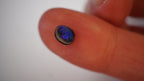 0.8 ct Blue Boulder Opal - Electric Blue Flash