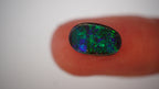 2.6 ct Electric Green Boulder Opal with Wide Viewing Angle