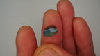 2.3 ct Dark Blue Boulder Opal - Green & Blue Colour Streaks