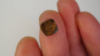 2.2 ct Square Blue Boulder Opal - Green, Blue & Purple Colour Bands