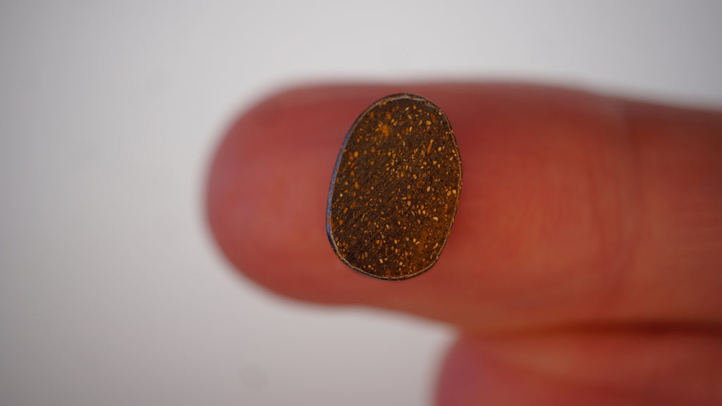 2.9 ct Purple Boulder Opal - Crimson & Violet Flowing Colour