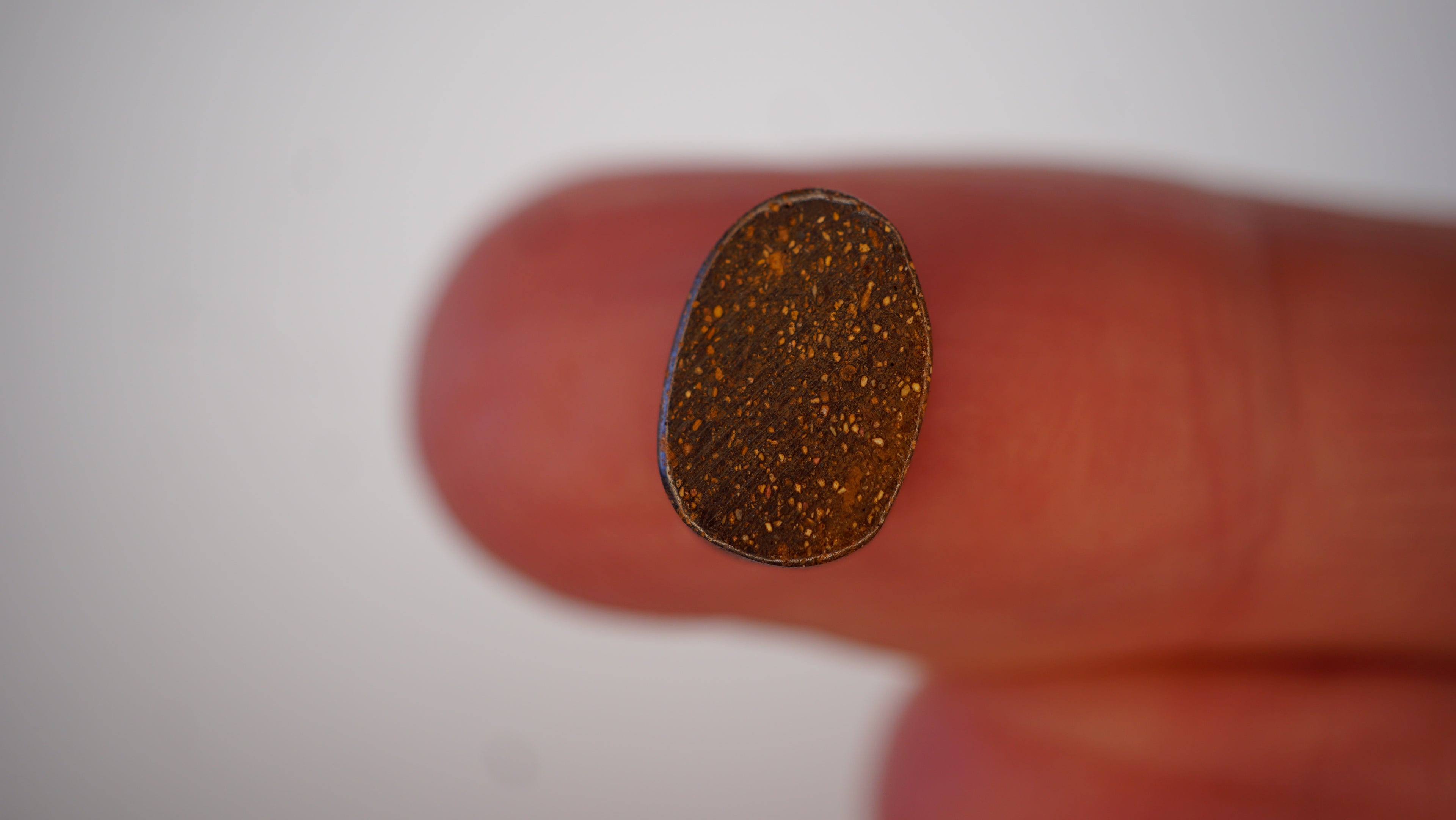 2.9 ct Purple Boulder Opal - Crimson & Violet Flowing Colour