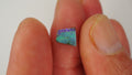 Emerald Flame Boulder Opal - Purple with Bright Green Pinfire Bands