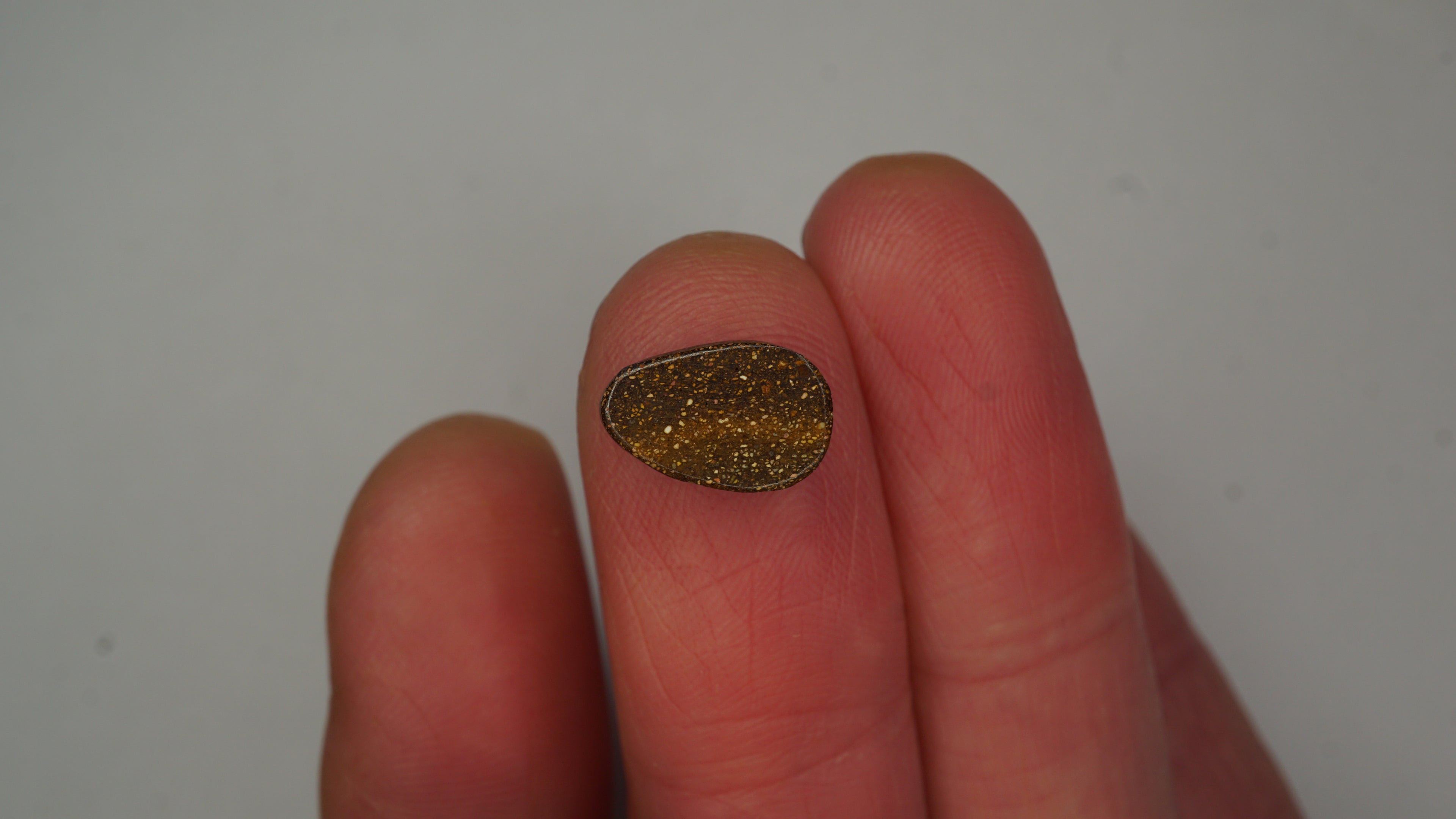 3.2 ct Purple Boulder Opal - Multicolour Pinfire Play