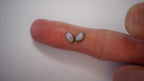 1.26ct Matched White Opal Pair — Creamy Base with Soft Pink Play