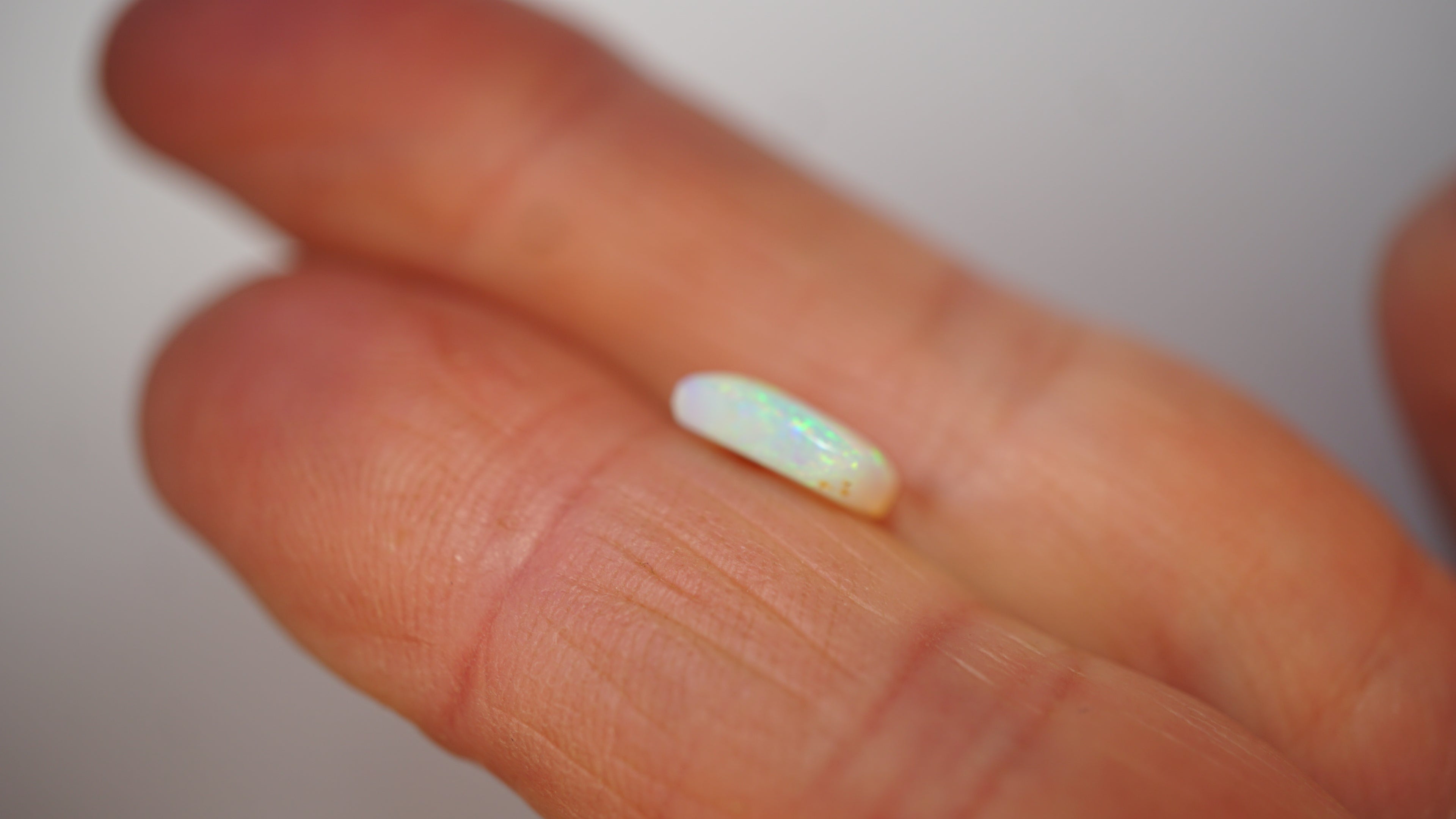 1.1ct Crystal Opal - Electric Green Fire