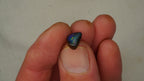 3.2 ct Dark Blue Boulder Opal - High-Contrast Neon Flash