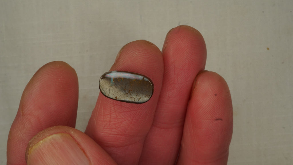 4.5 ct White Boulder Opal - Soft Pastel Colour Play