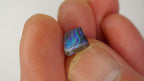 2.1ct Boulder Opal - Green & Purple Bars on Blue Host Body Tone